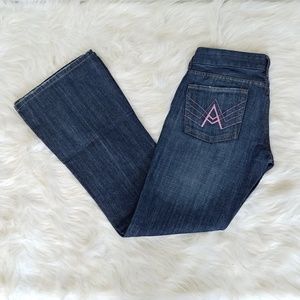 7 for all mankind "a pocket" flare jeans, size 29